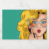 Étiquette Pour Bocaux Girl #1 (Étiquettes simples)