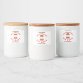 Étiquette Pour Bocaux Glaces napolitaines (Bouteilles)