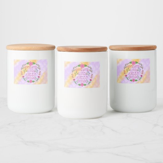 ÉTIQUETTE POUR BOCAUX GOODBYE 20XX HELLO 20XX (Bouteilles)