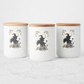 Étiquette Pour Bocaux Halloween contemporain moderne sorcière 3 (Bouteilles)