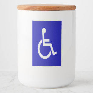 Étiquette Pour Bocaux Handicapés handicapés