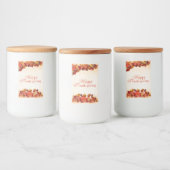Étiquette Pour Bocaux Happy Thanksgiving (Bouteilles)