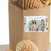 Étiquette Pour Bocaux Hecho en Casa de Abuela Kitchen Label