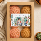 Étiquette Pour Bocaux Hecho en Casa de Abuela Kitchen Label