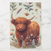 Étiquette Pour Bocaux Highland Harmony (Étiquettes simples)