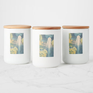 Étiquette Pour Bocaux Hokusai Amida Cascade Japon