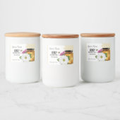 Étiquette Pour Bocaux Honeybee Honey Jar (Bouteilles)