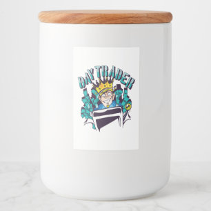 Étiquette Pour Bocaux Idée cadeau du jour du commerçant