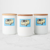 Étiquette Pour Bocaux Illustration classique de van (Bouteilles)