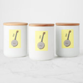 Étiquette Pour Bocaux Illustration de Banjo (Bouteilles)