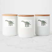 Étiquette Pour Bocaux Illustration de Barapasaurus (Bouteilles)