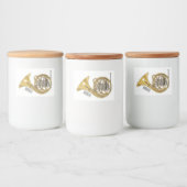 Étiquette Pour Bocaux Illustration de corne française (Bouteilles)