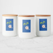 Étiquette Pour Bocaux Illustration de la caricature de la gerbe de grain (Bouteilles)