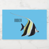 Étiquette Pour Bocaux Illustration de l'idole mauresque (Étiquettes simples)