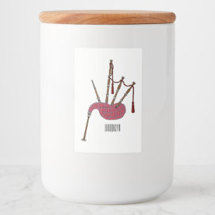 Étiquette Pour Bocaux Illustration de pipes