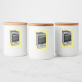 Étiquette Pour Bocaux Illustration de poêle électrique (Bouteilles)