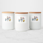Étiquette Pour Bocaux Impression Love Daddy (Bouteilles)
