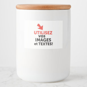 Étiquette Pour Bocaux Imprimez vos designs en ligne DIY en Français