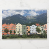 Étiquette Pour Bocaux Innsbruck, ville autrichienne du Tyrol (Étiquettes simples)