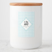 Étiquette Pour Bocaux Je fais du BBQ (Devant)