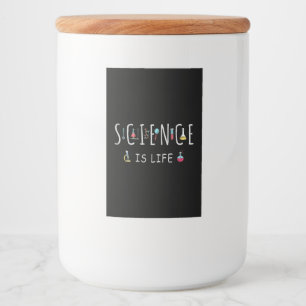 Étiquette Pour Bocaux La science est la vie