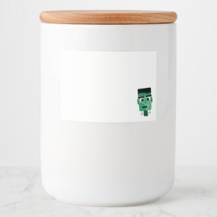 Étiquette Pour Bocaux La tête du monstre Frankenstein