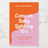 Étiquette Pour Bocaux Label de produit light (Étiquettes simples)