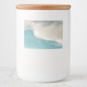 Étiquette Pour Bocaux les vagues de toutes les manières (Devant)