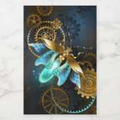 Étiquette Pour Bocaux Luciole de vapeur (Étiquettes simples)