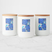 Étiquette Pour Bocaux Lumière bleue (Bouteilles)