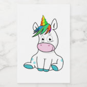 Étiquette Pour Bocaux Ma petite licorne mignonne (Étiquettes simples)