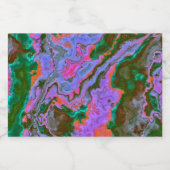 Étiquette Pour Bocaux Marbre aigre (Étiquettes simples)