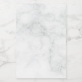Étiquette Pour Bocaux Marbre Blanc Moderne (Étiquettes simples)