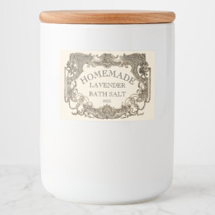 Étiquette Pour Bocaux Modèle de l'époque victorienne vintage