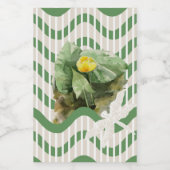 Étiquette Pour Bocaux Motif de nénuphars (Étiquettes simples)