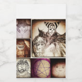 Étiquette Pour Bocaux mystère yaie 2 (Étiquettes simples)