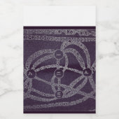 Étiquette Pour Bocaux Neuf lune dans le monde sombre (Étiquettes simples)