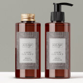 Étiquette Pour Bocaux Neutral Beige Taupe Boho Waterproof Product Label