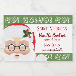 Étiquette Pour Bocaux Noël Noël Noël cadeau de Noël