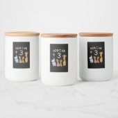 Étiquette Pour Bocaux Now I le 3e jour du Birthday (Bouteilles)