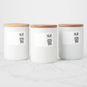 Étiquette Pour Bocaux Panda Kids (Bouteilles)