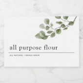 Étiquette Pour Bocaux Panthère verdoyante (Étiquettes simples)