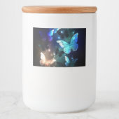 Étiquette Pour Bocaux Papillon de nuit (Devant)