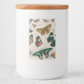 Étiquette Pour Bocaux Papillons Collection Antique Papillons (Devant)