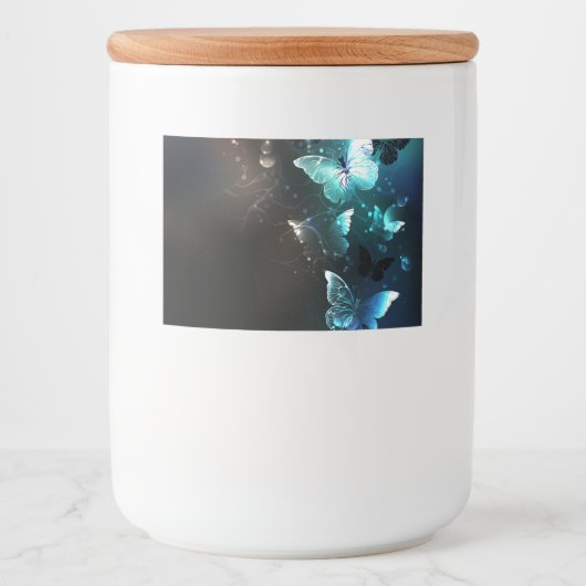 Étiquette Pour Bocaux Papillons de nuit (Devant)