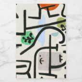 Étiquette Pour Bocaux Paul Klee Rich Harbour Expressionnisme Abstrait (Étiquettes simples)