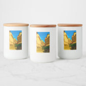 Étiquette Pour Bocaux Peinture numérique de Bucarest (Bouteilles)