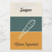 Étiquette Pour Bocaux Personalized Cookie & Cereal Labels Freshness (Étiquettes simples)