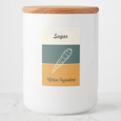 Étiquette Pour Bocaux Personalized Cookie & Cereal Labels Freshness (Devant)