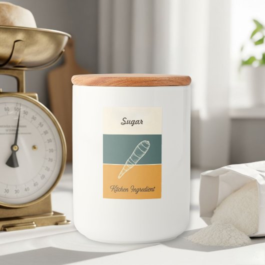 Étiquette Pour Bocaux Personalized Cookie & Cereal Labels Freshness